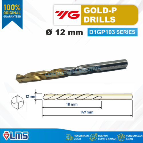 MATA BOR GOLD P DRILL 12 mm