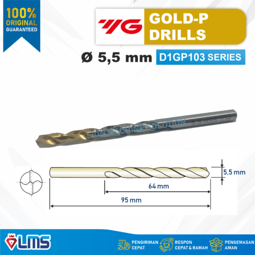 MATA BOR GOLD P DRILL 5.5 mm