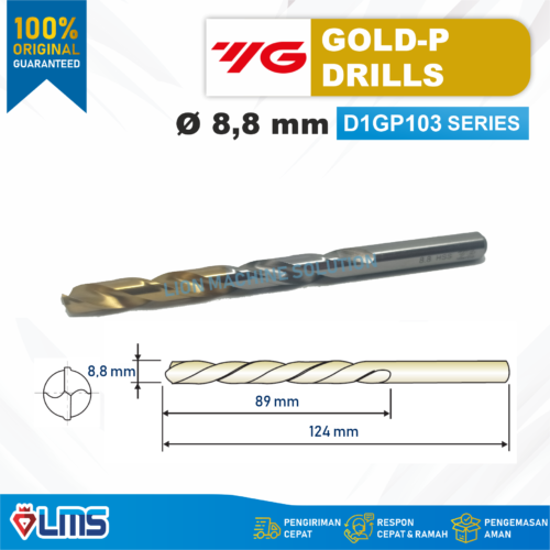 MATA BOR GOLD P DRILL 8.8 mm