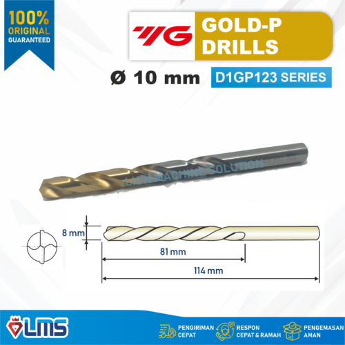 MATA BOR HSS GOLD P DRILL 10 mm