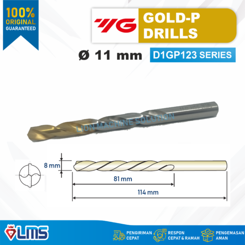 MATA BOR HSS GOLD P DRILL 11 mm