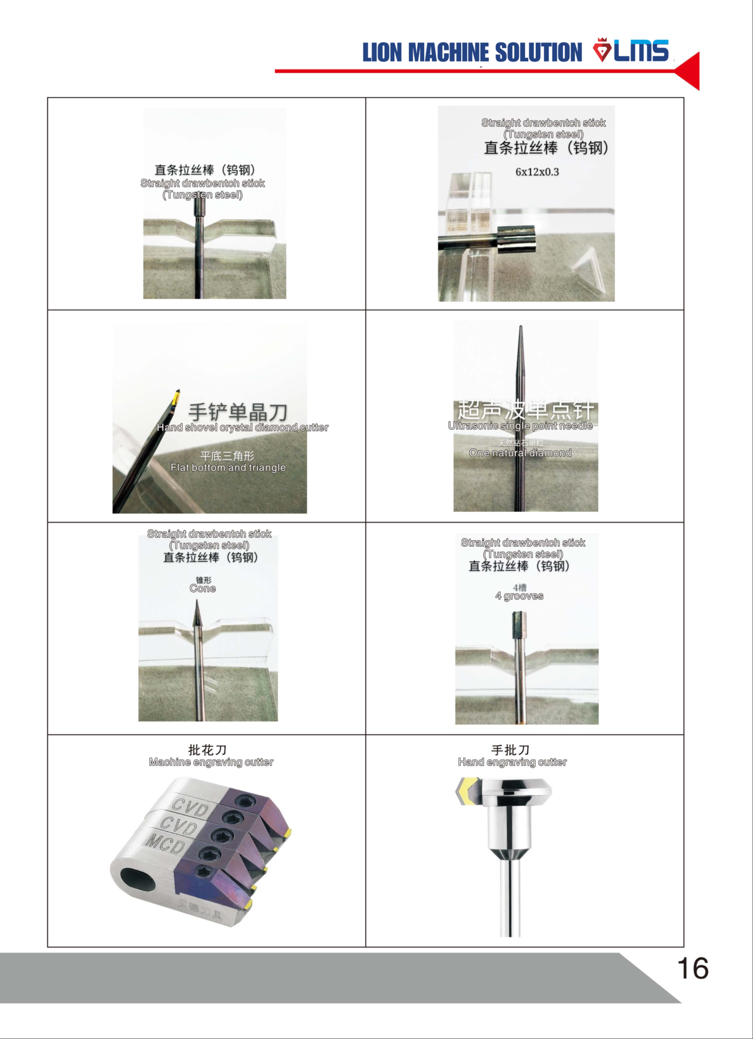 Finish Cutter - CV LION MACHINE SOLUTION