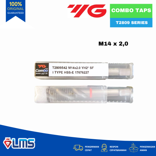 Tap Combo T2809 Spiral Bright YG1 M14x2.0