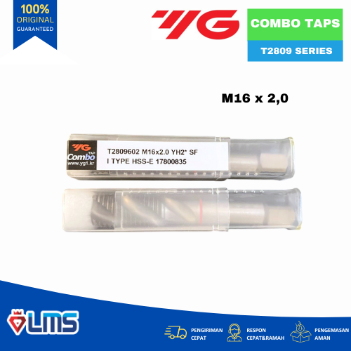 Tap Combo T2809 Spiral Bright YG1 M16x2.0