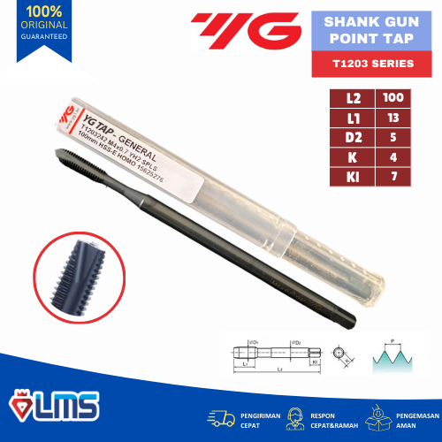 Long Tap Spiral T1203 M4x0.7